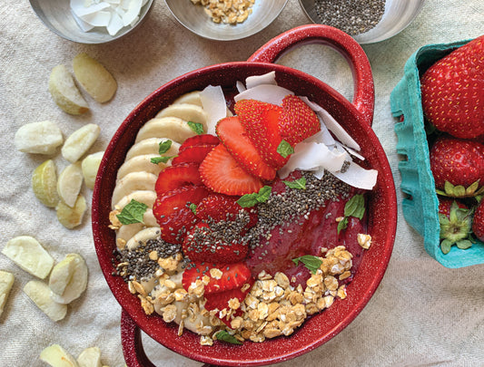 An acai bowl