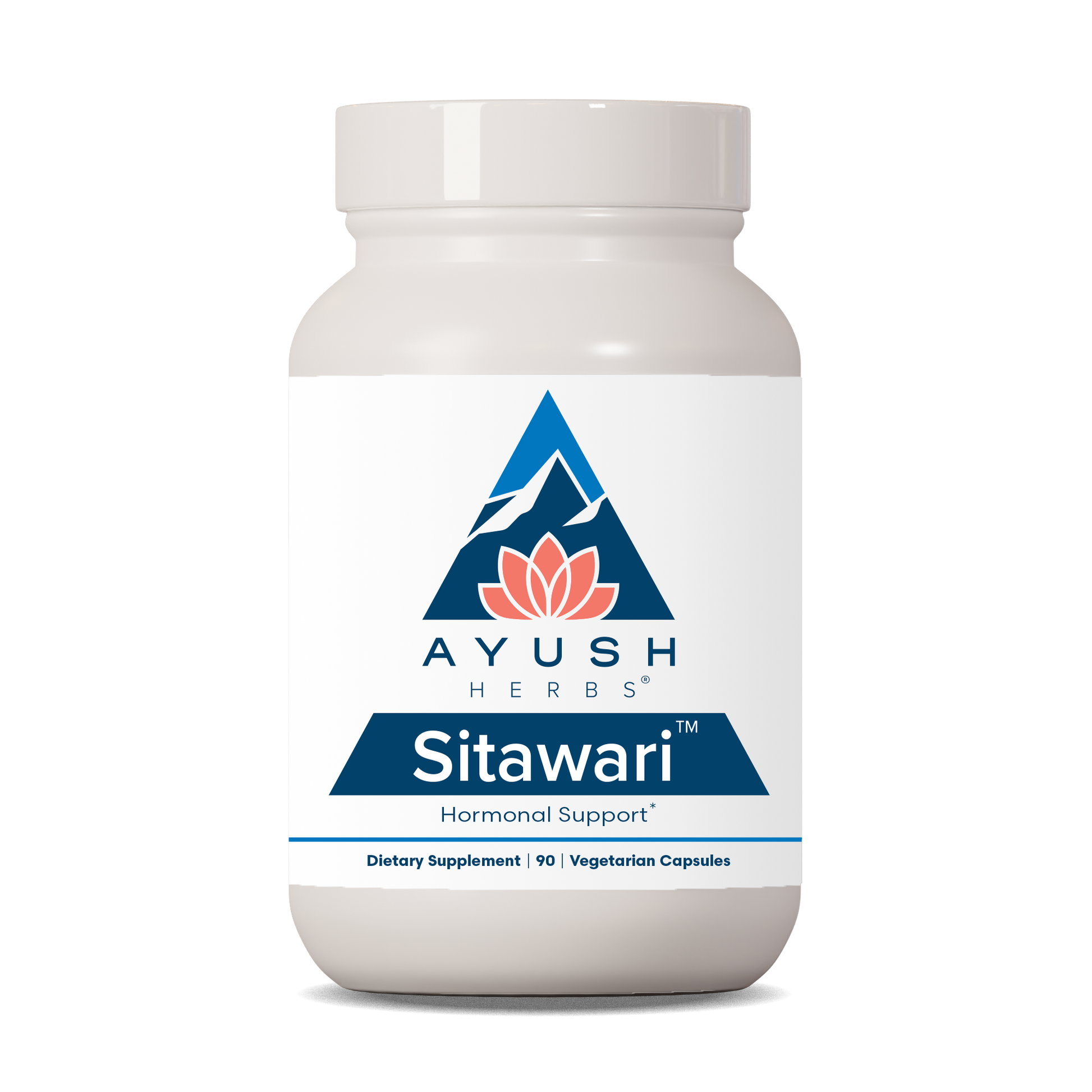 Sitawari Bottle front by Ayush herbs herbal supplements